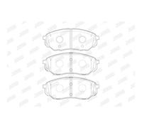 JURID Juego Pastillas de Freno de Disco para Kia Sorento III Para 2.2 Crdi 4WD