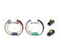 JURID Juego Zapatas Freno Traseras 32mm para Smart Fortwo Coupe 450 City-Coupe