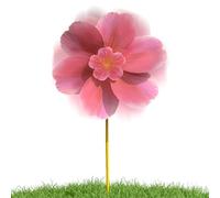 Jurídicas de jardín, hilanderos de jardín | Hilanderos de jardín de jurídicas de cereza | Decoración de jardín de flores rosas Adornos de objetos fotográficos, juguetes para niños al aire libre