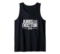 Juris Doctor (J.D.) Derecho Internacional Camiseta sin Mangas