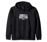 Juris Doctor (J.D.) Derecho Internacional Sudadera con Capucha
