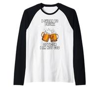 Juro Al Oficial Borracho Que No Soy Dios Camiseta Manga Raglan
