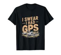 Juro Que tenía GPS Divertido piloto de Drones Camiseta gráfica económica