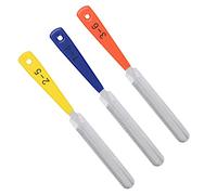 Juroupi 3 Piezas Herramienta de Reparación de Extractor de Uñas para Lima de Tuercas de Guitarra para bajo Mandolina Banjo Ukelele
