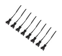 Juroupi 8 Piezas Conector de Inyector de Combustible Conectores de Cableado Clips Corte Empalme Estilo EV1 8 para EV1