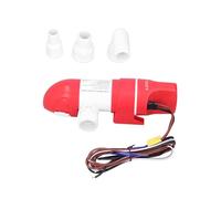 Juroupi Bomba de Sentina de Perfil bajo 1100GPH/4160LPH Eléctrica Automática de Acero Inoxidable DC12V Rotación de 360° para Barcos