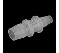 Juroupi Plástico Acuario Pecera Diámetro Variable Adaptador Conector Recto Bomba de Aire Manguera Accesorios (8 mm/12 mm Intercambiables, 5 Piezas por Paquete)