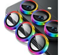 Jurqqer Protector de Cámara para Samsung Galaxy S26 / S26 Plus - Cristal de Zafiro 9H y Aleación de Aluminio Aeronáutico, Antiarañazos, Instalación en 1 Paso, Ultra Delgado, Color