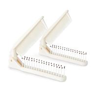 Jurrissa Paquete de 2 peines plegables para el pelo, cepillo plegable, mini peines plegables portátiles para bolso, bolsos, peines plegables de tamaño de viaje, peines de bolsillo pequeños para