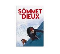 JURYEYRBGT Le Sommet Des Dieux - Póster de pared en lienzo estético para pared, impresión moderna para sala de estar, dormitorio, 60 x 90 cm, estilo sin marco