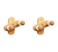 Jushenpoer 2X Soporte de Pared para Colgar Guitarra, Soporte de Gancho Ajustable para Guitarra Soporte de Pared para Guitarra para Bajo Eléctrico Acústico Guitarras Ukelele