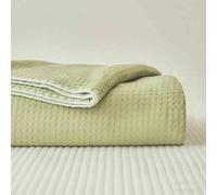 JUSHZ Batamanta Mujer Cobija Plaid Cama Manta Sofa Blanket Termica Suave Larga Cómodo Suave Y Transpirable Lavable A Máquina Y No Destiñe para Primavera Otoño (Green,180x200cm)