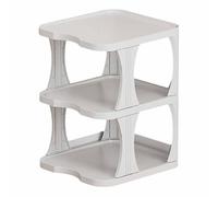 JUSHZ Zapatero Entrada Recibidor Mueble Zapatero Armario para Guardar Zapatos Modular Zapateras Estrecho Exterior Alto Plegable Plástico Ahorra Espacio (White,24.5×26.5×33.6cm)