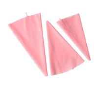 JUSKAQZYI boquillas Manga 5 Mangas pasteleras de Silicona Reutilizables for Decorar Pasteles, Herramientas de repostería y decoración de Galletas. Acero