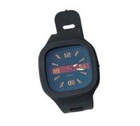 JUSKAQZYI Digital Reloj Reloj de Cuarzo Unisex Cuadrado Simple con Esfera fácil de Leer, Reloj de Pulsera Informal de Moda for Hombres y Mujeres. Deportivo Reloj(Noir)