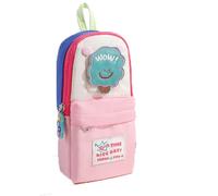 JUSKAQZYI Estuche Escolar Estuche Compatible with Lápices con Capacidad Compatible with El Comienzo De La Escuela Organizador Material Estético Cuero(Color6)