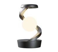 JUSKAQZYI Lámpara de Mesa Moderna, luz Nocturna Creativa, luz Nocturna Flotante con rotación de 360°, for Dormitorio, Sala de Estar y mesita de Noche.