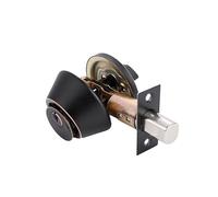 JUSKAQZYI manetas puertas Deadbolt Lock Round Exterior Keyed Front Entry Door, Pick Resistant Rekey Security For Bathroom And Any Door cerradura