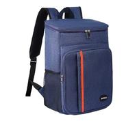 JUSKAQZYI mochila escolar Mochila térmica de gran capacidad a prueba de fugas for el almuerzo, ideal for picnic, ideal for almacenar alimentos y bebidas al aire libre. portatil(Navy blue)