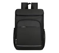 JUSKAQZYI mochila escolar Mochila térmica de gran capacidad a prueba de fugas for picnic, for almacenar alimentos y bebidas al aire libre, ideal for acampar portatil(Noir)