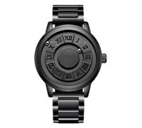 JUSKAQZYI Reloj de Pulsera Levitación magnética Mira Que no Sea espoleta de Cuarzo magnético Reloj de Bola magnética Reloj Creativo de cumpleaños y Regalos navideños Reloj