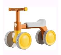 JUSKAQZYI Wiggle España Patinete for Coche, Bicicleta de Equilibrio Antideslizante sin Pedal, 4 Ruedas silenciosas, Juguetes for niños y niñas(Bruin)