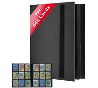 JUSONEY Carpeta- Álbum para 648 Cartas,Perfecto para coleccionar tarjetas para MTG Magic, Match Atta(negro)