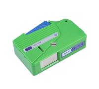 jussming Cassette de limpieza de fibra óptica, limpiador reutilizable para conectores FC SC ST LC, más de 550 limpias, diseño compacto de 12,5 x 3,5 x 8 cm