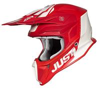 Casco de Cross Just1 J18 Pulsar Rojo-Blanco XS 53-54cm