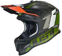 Just 1 Helmets, Unisex Adulto, 609230124300102, Negro/Verde, X-Small