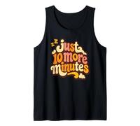 Just 10 More Minutes Night Owl Camisón Camisón Sleepyheads Camiseta sin Mangas