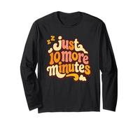 Just 10 More Minutes Night Owl Camisón Camisón Sleepyheads Manga Larga