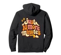 Just 10 More Minutes Night Owl Camisón Camisón Sleepyheads Sudadera con Capucha