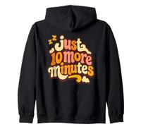 Just 10 More Minutes Night Owl Camisón Camisón Sleepyheads Sudadera con Capucha