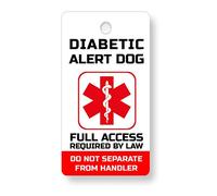 Just 4 Paws Service, Esa, PTSD y Terapia Perro Clave y Etiqueta para ADA & FHact Servicio y Apoyo Animales