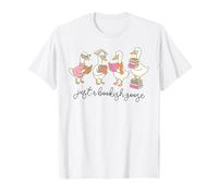 Just a Bookish Goose, Divertido Amante de los Libros de otoño de Halloween Camiseta