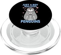 Just A Boy How Loves Penguins Zoólogo Animal PopSockets PopGrip para MagSafe
