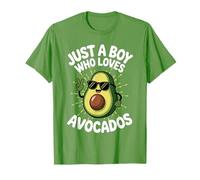 Just a Boy Who Loves Avocados Avocado Teen Boys Toddler Kid Camiseta