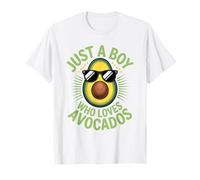 Just a Boy Who Loves Avocados Avocado Teen Boys Toddler Kid Camiseta