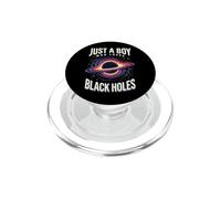 Just A Boy Who Loves Black Holes PopSockets PopGrip para MagSafe