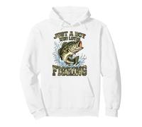 Just A Boy Who Loves Fishing Camo Bass Youth Kids Sudadera con Capucha