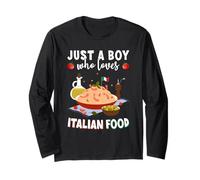 Just a Boy who Loves Italian Food Italian Cuisine Manga Larga
