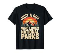 Just A Boy Who Loves National Parks Camiseta