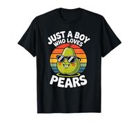 Just a Boy Who Loves Pears Pear Teen Boys Toddler Kid Camiseta