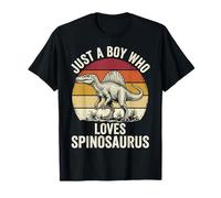 Just A Boy Who Loves Spinosaurus Camiseta