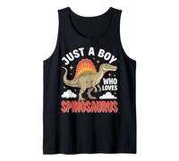 Just A Boy Who Loves Spinosaurus Camiseta sin Mangas