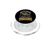 Just A Boy Who Loves Spinosaurus PopSockets PopGrip para MagSafe