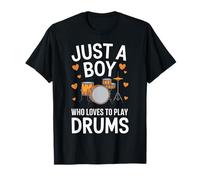Just a Boy Who Loves to Play Drums Camiseta