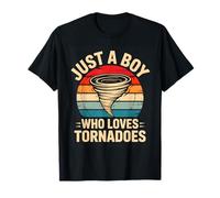 Just A Boy Who Loves Tornadoes Camiseta