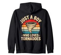 Just A Boy Who Loves Tornadoes Sudadera con Capucha